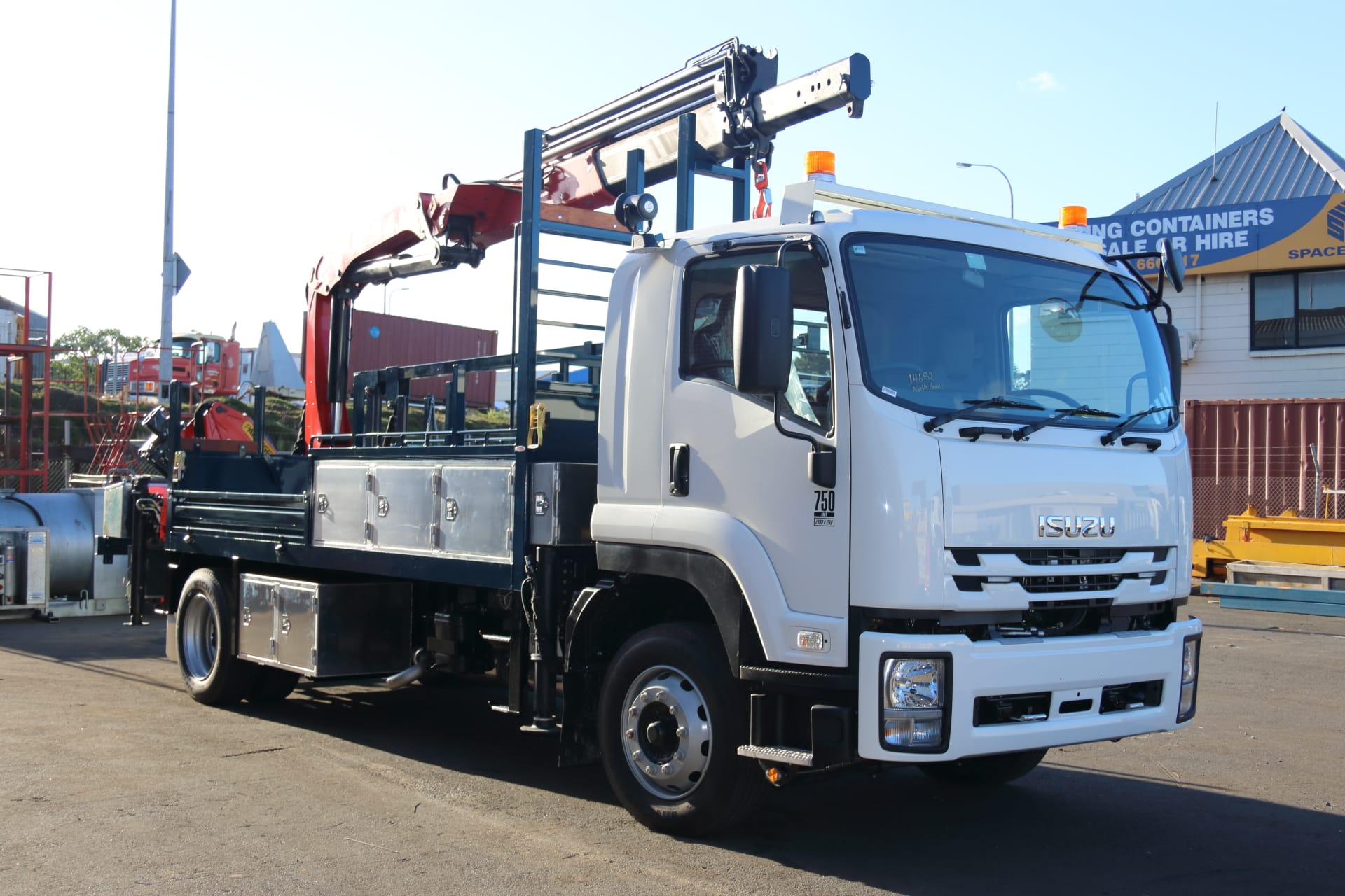 Linesman Crane Truck